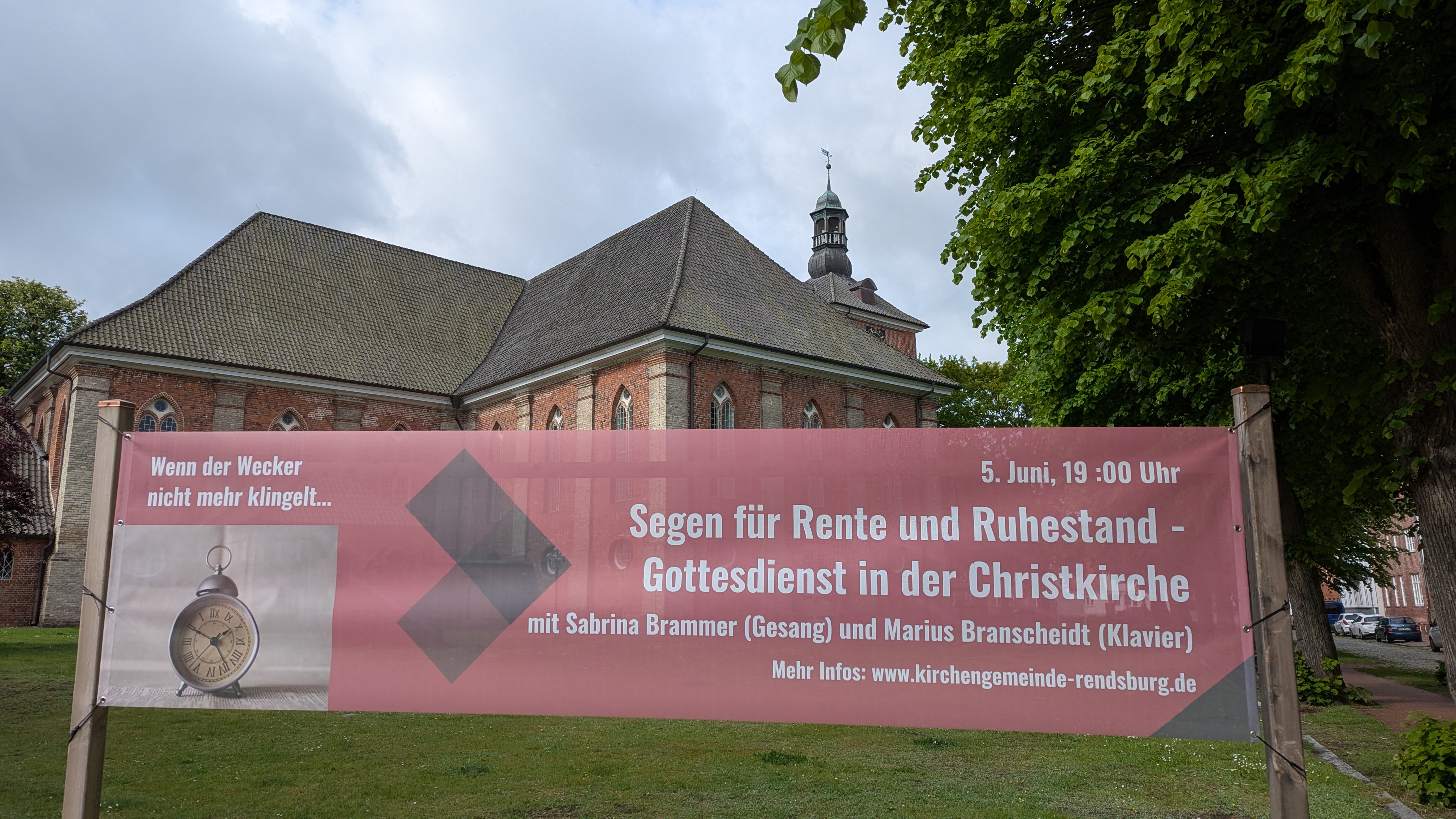 Der Altar der Christkirche ist zu sehen 